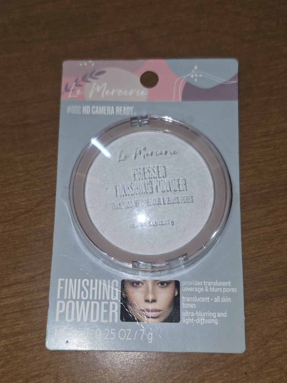LeMercerie #002 HD Camera Ready Finishing Powder In Translucent 0.25oz BNIB
